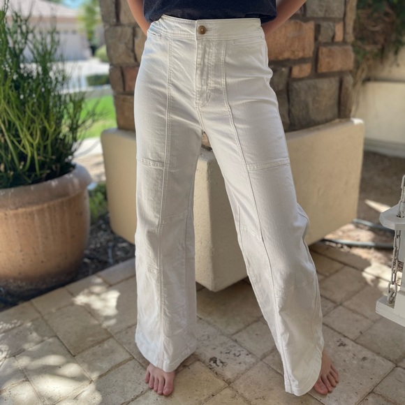 Anthropologie Jeans Anthropologie White Jeans Poshmark